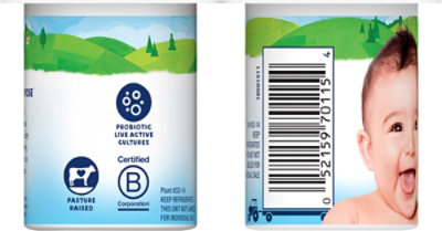 Stonyfield Organic YoBaby Apple & Blueberry Whole Milk Baby Yogurt With Probiotics Cups - 6-4 Oz - Image 8
