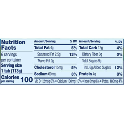 Stonyfield Organic Kids Strawberry Banana Whole Milk Yogurt Cup - 6-4 Oz - Image 3