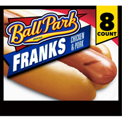 Ball Park Fully Cooked Classic Hot Dogs - 8 Count
