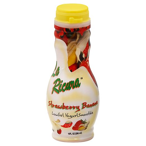 Rio Grande Drinkable Yogurt Strawberry Banana - 10 Fl. Oz.
