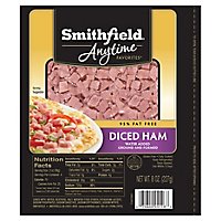 Smithfield Anytime Favorites Diced Ham - 8 Oz - Image 1