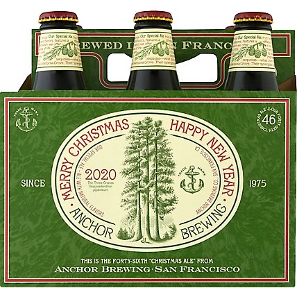 Anchor Beers Ale Christmas Bottles - 6-12 Fl. Oz. - Image 2