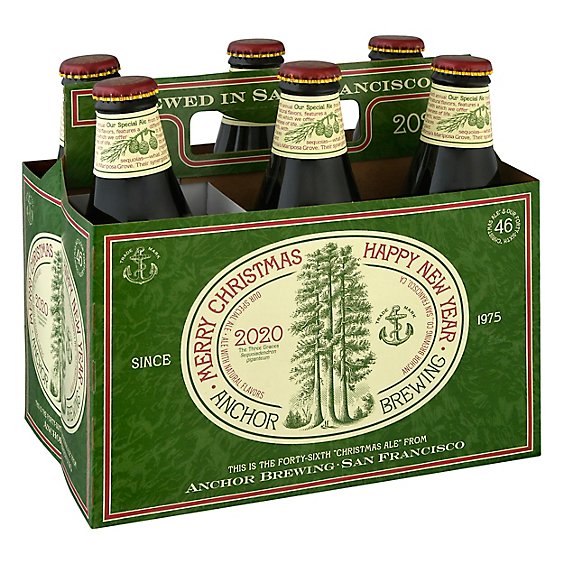 Anchor Beers Ale Christmas Bottles - 6-12 Fl. Oz.