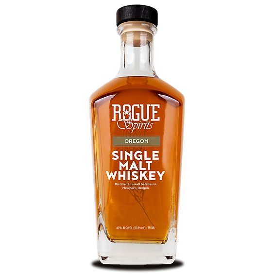 Rogue Farm Single Malt Whiskey - 750 Ml