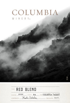 Columbia Winery Washington Red Blend Red Wine - 750 Ml - Image 2