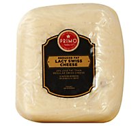 Primo Taglio Cheese Lacy Swiss Cubes - 0.50 Lb
