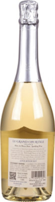 Le Grand Courtage French Sparkling Wine Grande Cuvee Blanc De Blancs Brut - 750 Ml - Image 4