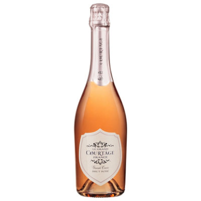 Le Grand Courtage French Sparkling Burgundy Wine Grande Cuvee Brut Rose - 750 Ml - Image 3