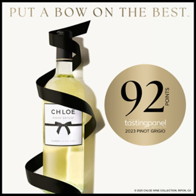 Chloe Wine Collection Pinot Grigio White Wine - 750 Ml - Image 4