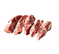 Meat Counter Pork Sparerib Sliced Previously Frozen - 4 LB