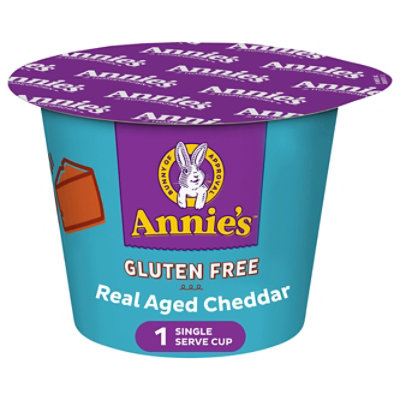 Annies Homegrown Macaroni & Cheese Gluten Free Rice Pasta & Cheddar Cup - 2.01 Oz