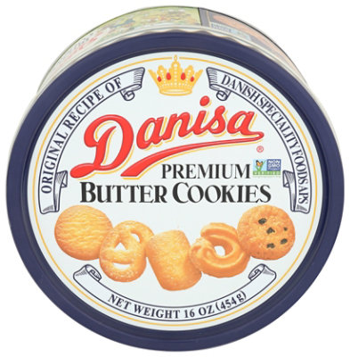 Danisa Butter Cookies Traditional Tub 16 Oz Safeway
