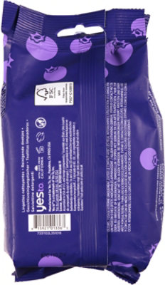 Yes To Blueberries Facial Wipes Cleansing - 25 Count - Image 5