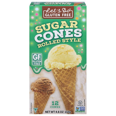 Lets Do Sugar Cones Gluten Free 12 Count - 4.6 Oz - Image 3