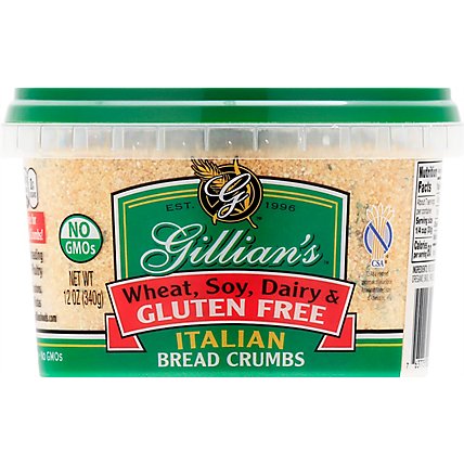 Gillians Italian Bread Crumbs Miette De Plain - 12 Oz - Image 2