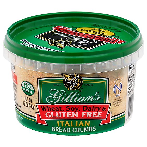 Gillians Italian Bread Crumbs Miette De Plain - 12 Oz