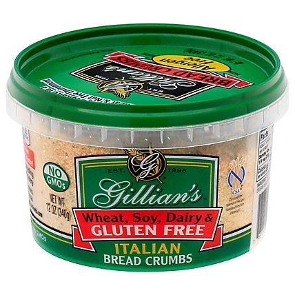 Gillians Italian Bread Crumbs Miette De Plain - 12 Oz - Image 1