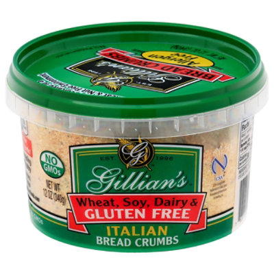 Gillians Italian Bread Crumbs Miette De Plain 12 Oz Carrs