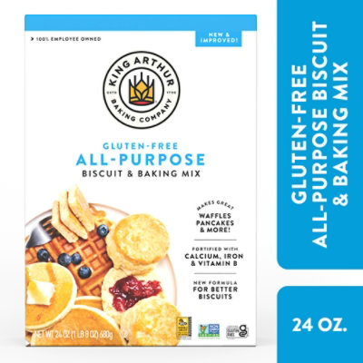 King Arthur Baking Company All-Purpose Flour Gluten Free -- 24 oz - Vitacost