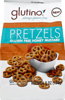 Glutino Pretzels Honey Mustard Gluten Free - 6 Oz - Image 2