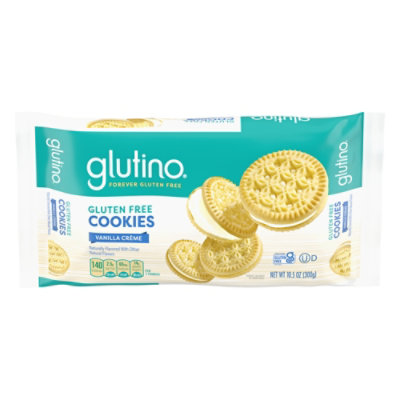 Glutino Vanilla Creme Cookies - 10.5 Oz - Image 1