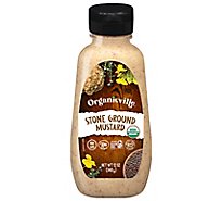Organicville Organic Mustard Stone Ground Gluten Free - 12 Oz