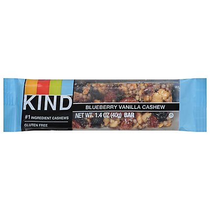 KIND Bar Fruit & Nut Blueberry Vanilla & Cashew - 1.4 Oz - Image 2