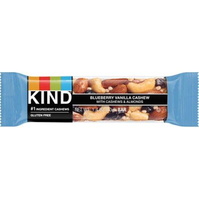 KIND Bar Fruit & Nut Blueberry Vanilla & Cashew - 1.4 Oz