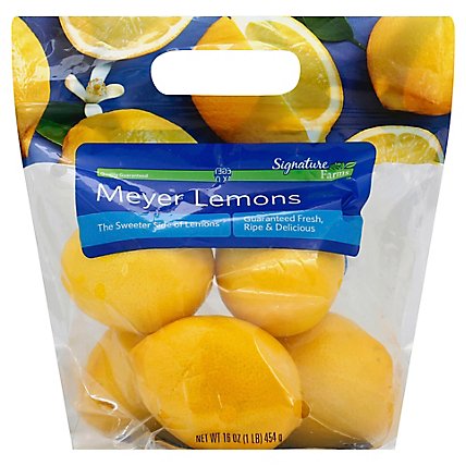 Signature Farms Lemons Meyer - 16 Oz - Image 1