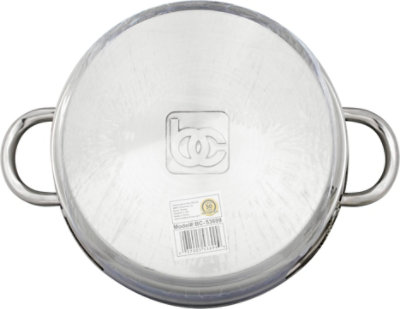 Bene Casa Stainless Steel 5 Quart Dutch Oven With Glass Lid - Each - Image 3