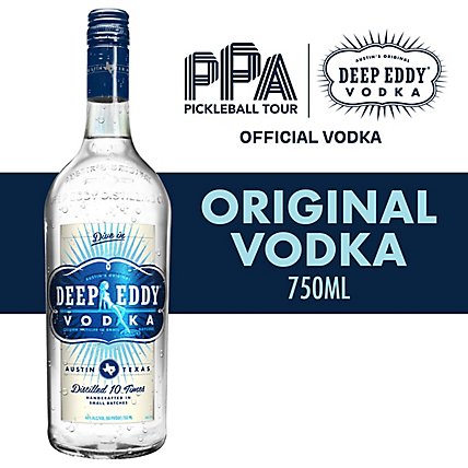 Deep Eddy Vodka 80 Proof - 750 Ml - Image 1