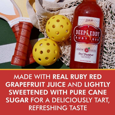 Deep Eddy Vodka Ruby Red Grapefruit Flavored 70 Proof - 750 Ml - Image 2