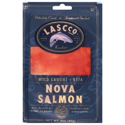 LASCco Wild Caught Keta Nova Salmon - 3 Oz - Image 3