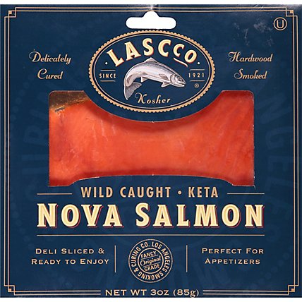 LASCCO Salmon Nova Wild Caught - 3 Oz - Image 2