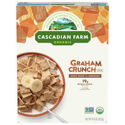 Cascadian Farm Organic Cereal Graham Crunch - 9.6 Oz - Image 3