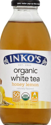 Inkos white tea organic honey lemon - 16 Fl. Oz. - Image 2