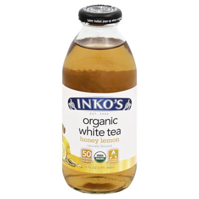 Inkos white tea organic honey lemon - 16 Fl. Oz. - Image 1