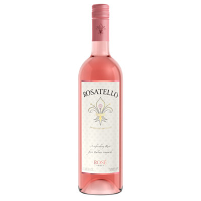 Rosatello Sweet Rose Italian Sparkling Wine - 750 Ml