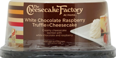 Cheesecake Factory Cake Cheesecake White Chocolate Raspberry - Each - Image 2