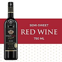 Stella Rosa Black Semi Sweet Red Wine - 750 Ml - Image 1