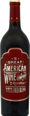 The Great American Wine Company Wine Red Blend - 750 Ml - Image 2
