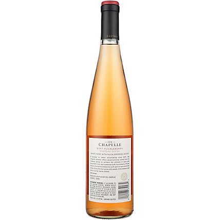 Ste Chapelle Soft Huckleberry Wine - 750 Ml - Image 4