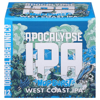 10 Barrel Brewing Co. Brewing Beer Apocalypse IPA Bottles - 12-12 Fl. Oz.