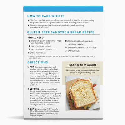 King Arthur Flour Flour Multi-Purpose Gluten Free - 24 Oz - Image 3