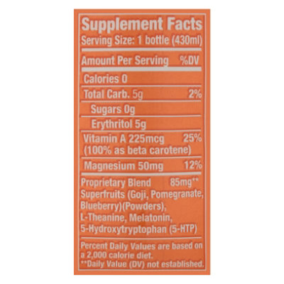 neuro SLEEP Lifestyle Beverage Sweet Dreams Mellow Mango - 14.5 Fl. Oz. - Image 4