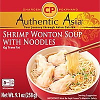 CP Foods Authentic Asia Shrimp Wonton Soup With Noodles - 9.1 Oz - Image 2