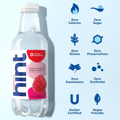 hint Water Inflused Raspberry - 16 Fl. Oz. - Image 4