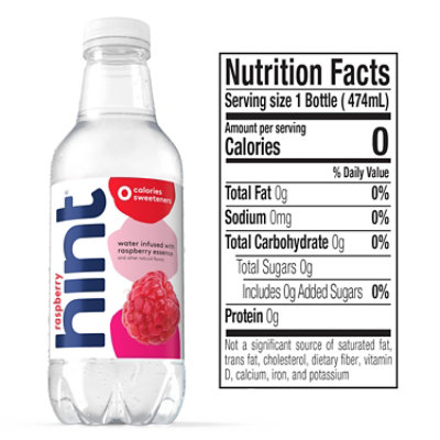 hint Water Inflused Raspberry - 16 Fl. Oz. - Image 3