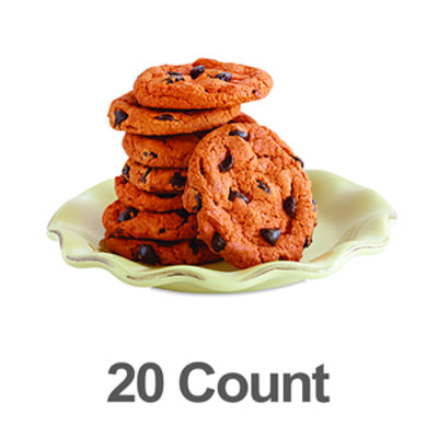 Bakery Cookies Pumpkin Chocolate Chip 20 Count - Each