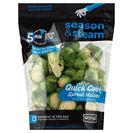 Brussels Sprouts Halved Microwavable - 16 Oz - Image 1